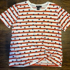 Miss Chievous stars & stripes tee